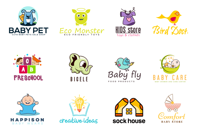 Design Cute Pet And Baby Care Business And Product Logo By Oliverlogos Fiverr