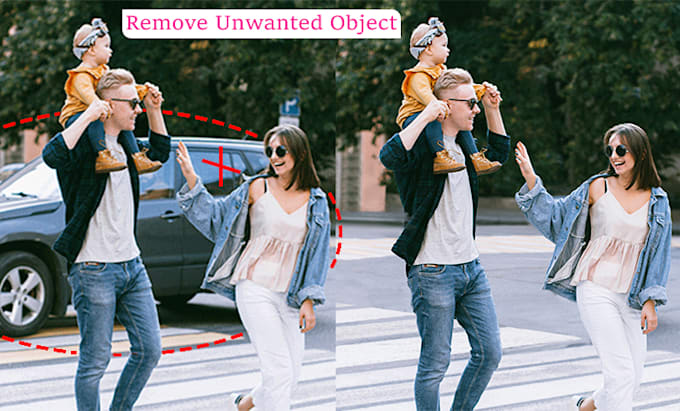 add or remove people, distracting objects from your photo