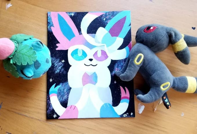 Create Custom Pokemon Painting By Effyandrewsart