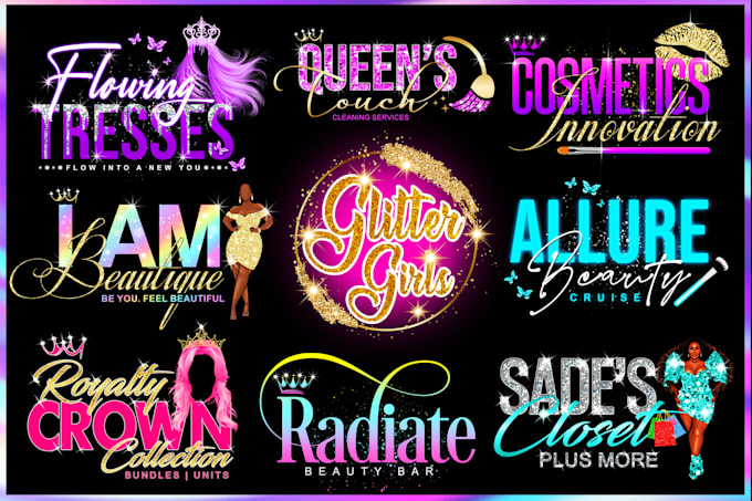 Do 3 beautiful luxury feminine signature logo by Fizart_gallary | Fiverr