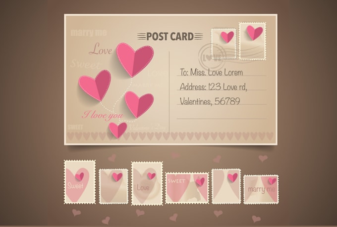 create a professional postcard, real estate, promotional