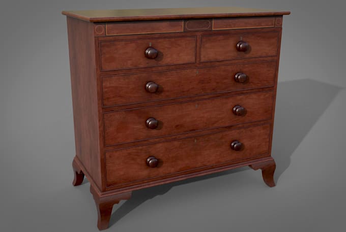 create a pbr 3d model for your project or game