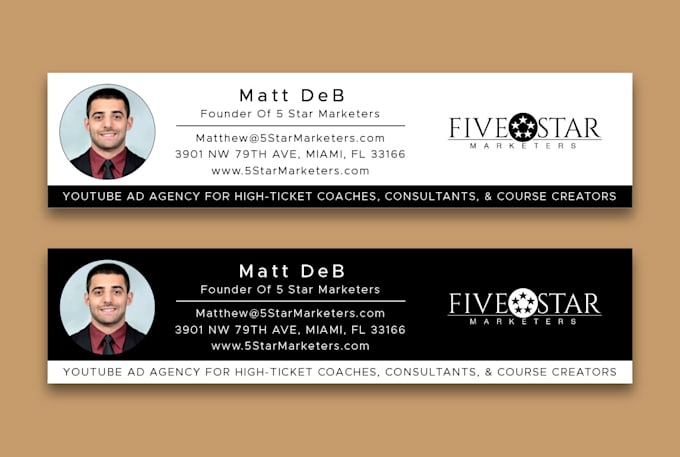 design email signature, email footer
