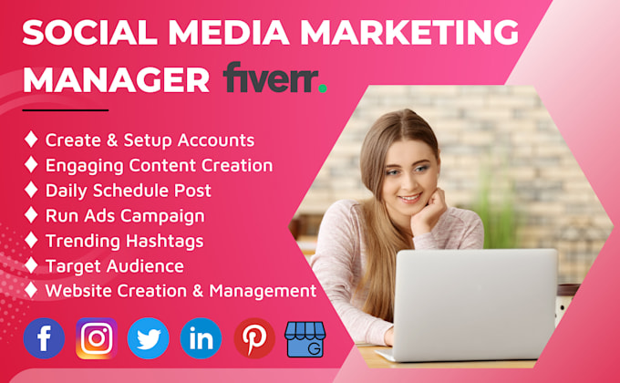 Big Deals! I will be your perfect social media marketing manager and content designer  for $15