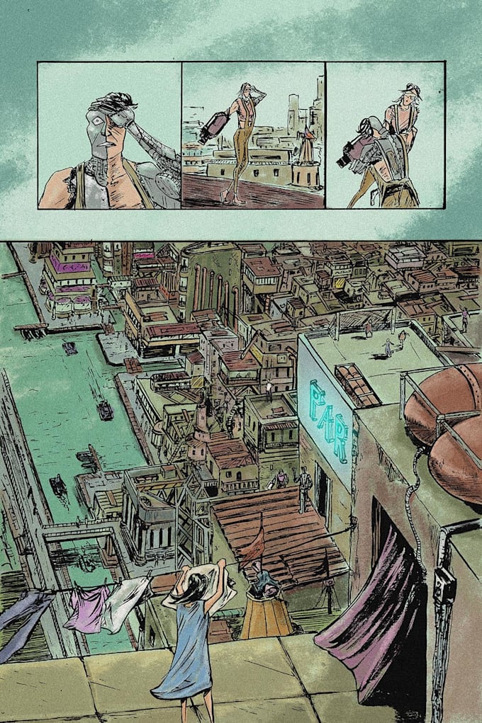 comics for you by a professional comic artist