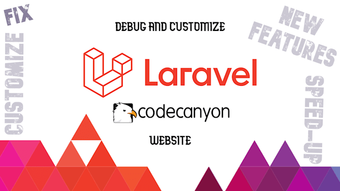 quickly debug and customize your laravel website