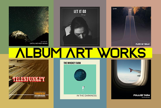 Professionally design your album cover art or music artwork by Amna_67 ...