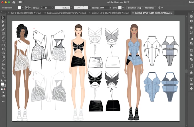 Cad Cam Lo Que Esta De Moda En Ropa 2019 Hacer Ilustración De