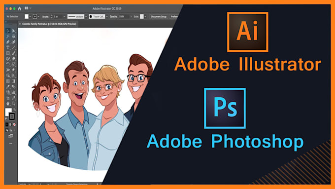 do vector tracing, redraw image, and vectorize logo in adobe illustrator