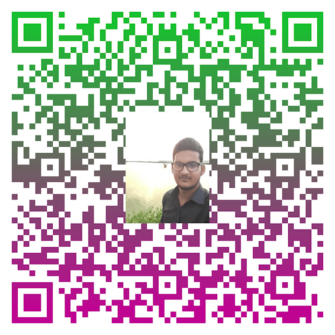 Make best qr code, professionally with logo and all colour combinations