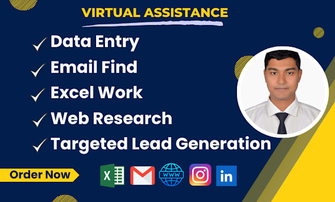 do web research copy paste to be your virtual assistant