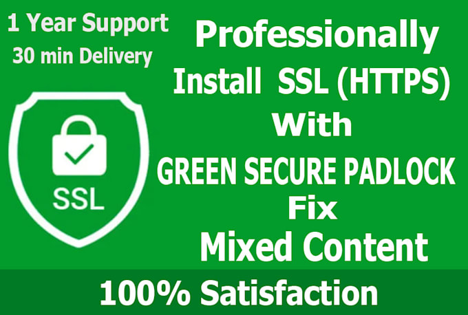 install SSL certificate on your website