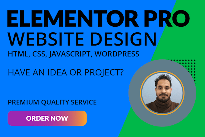 design and develop wordpress, elementor website in 24 hours