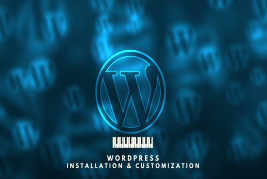 install wordpress and setup a theme wordpress website