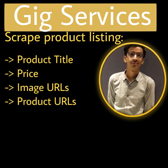 scrape products details from any ecommerce website