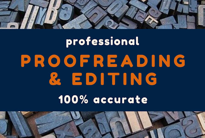 professionally proofread and edit english or italian texts