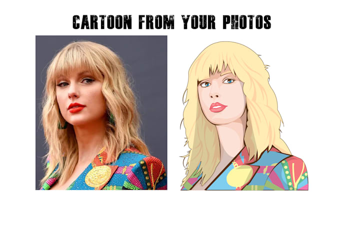 draw catoon from your photos