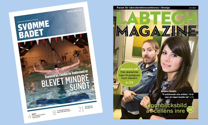 do creative magazine design