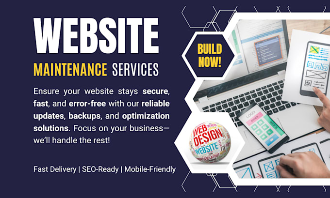 be a virtual assistant to maintain web services