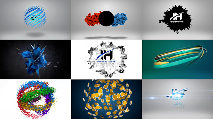 create logo animation or an animated intro video