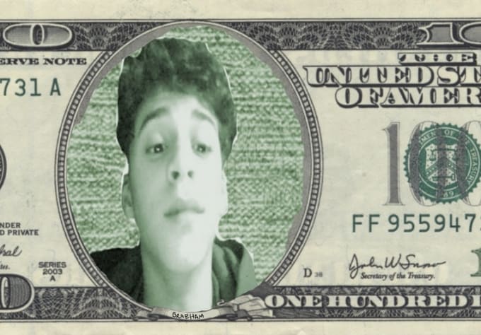 Put Your Face On An American Hundred Dollar Bill By Braeham99 Fiverr 