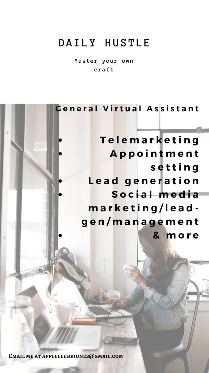 be a general admin for your business,