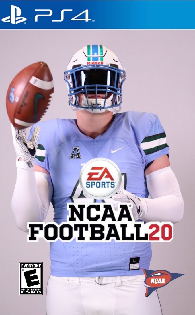 Do a college football 2020 video game cover athlete edit for you by