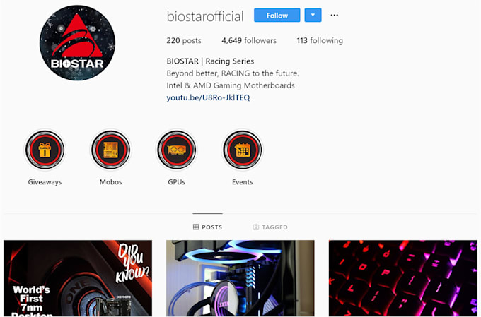 manage instagram page, schedule post and caption writing