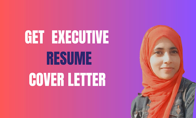 create CV, executive resume, and cover letter