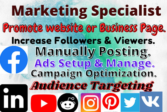 promote business pages organically in the USA, target areas