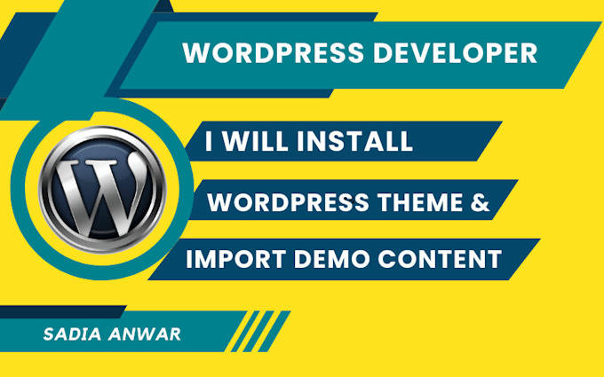 install and setup wordpress theme