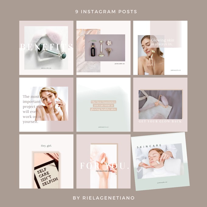 create high quality instagram post templates