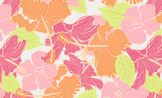 design unique seamless repeat pattern, textile, custom