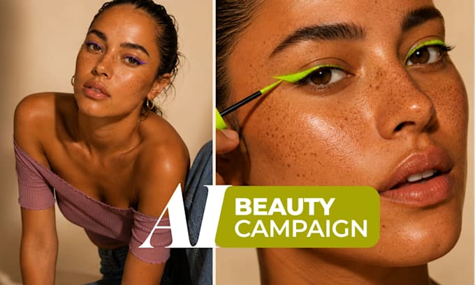 create ai beauty and skincare photos with realistic models