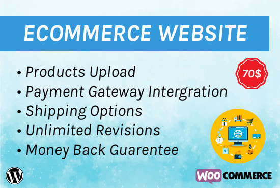 built a wordpress ecommerce website online store