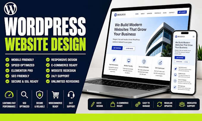 be your wordpress developer, website designer, and migrate wordpress website
