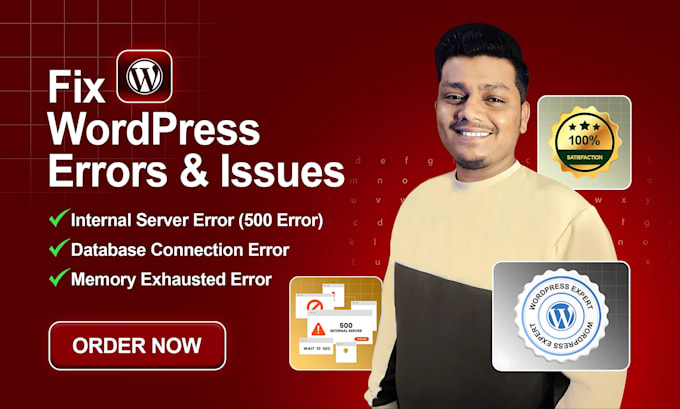 fix wordpress issues, errors, and bugs