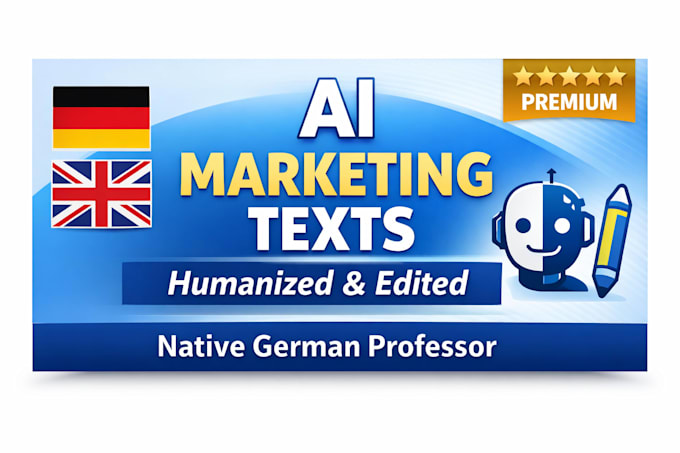 humanize and perfect your ai marketing text in german
