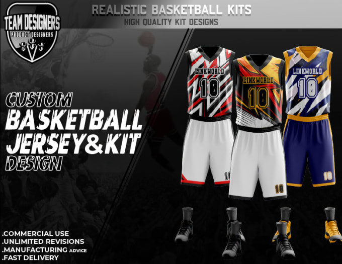 custom basketball kit