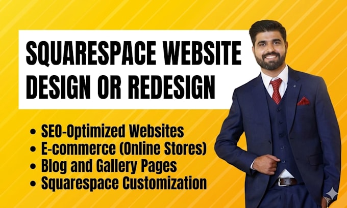 do squarespace website design or redesign