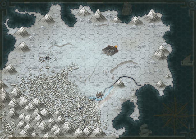 create custom maps depicting fantasy cities and world maps