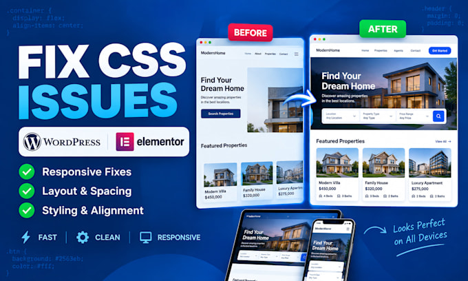 fix CSS styling issues on wordpress websites