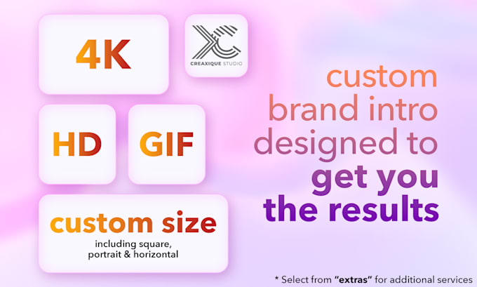 create a perfect custom logo animation