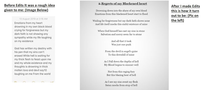 Ameliorate Crude Poetry Or Turn A Raw Idea Into A Poem By Nauccx