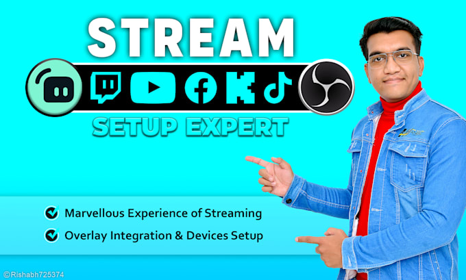 setup obs studio streamlabs for youtube twitch facebook kick