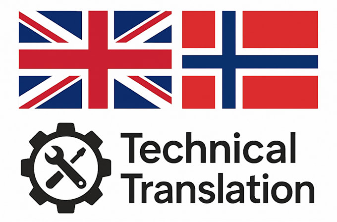 do technical translation from english to norwegian