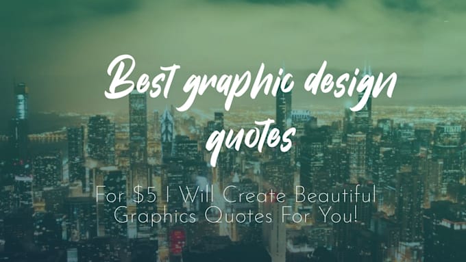 Create beautiful graphic quotes design by Boniejay | Fiverr