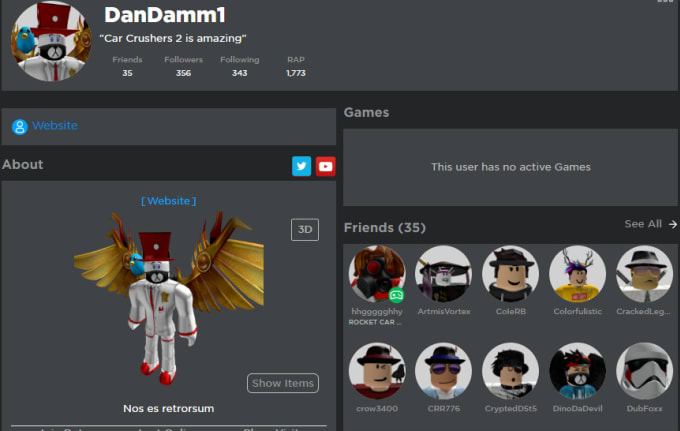 Play Roblox With You By Dandamm1 - tour guide roblox car crushers