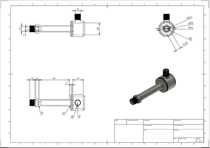Draw 2d drawings with standard dimensions using autocad by Miqdamjunaid ...