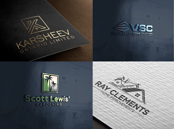 design real estate, construction, logo in 24hrs guaranted